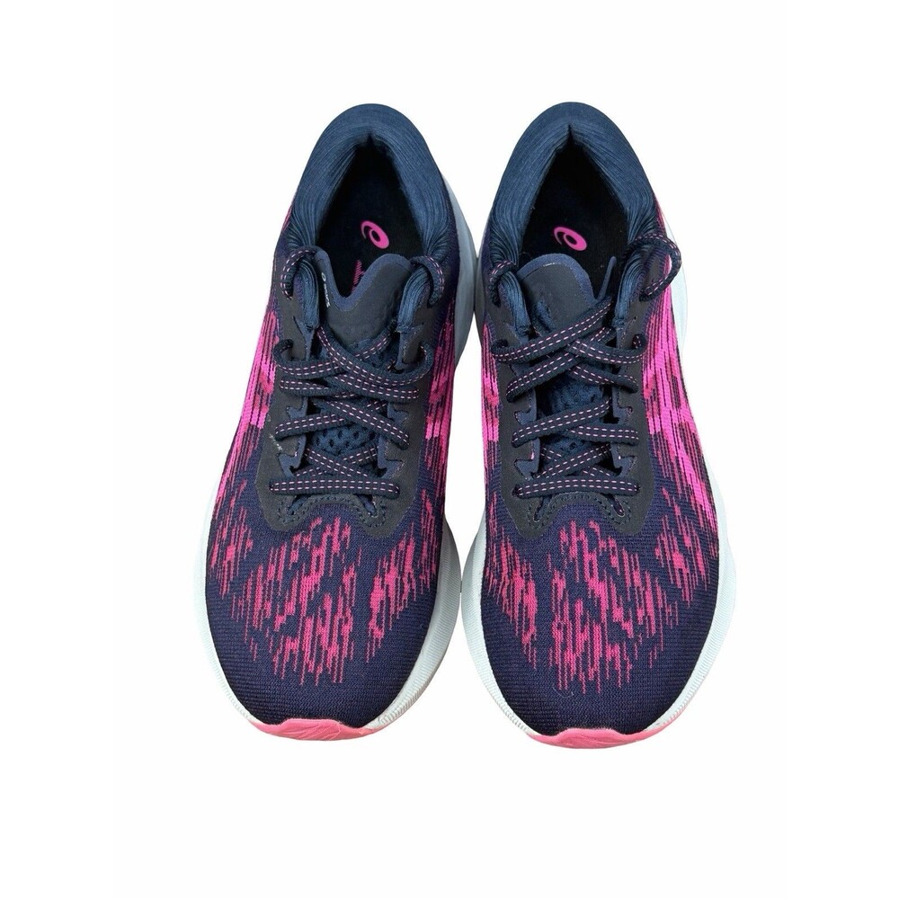 ASICS Novablast 3 Women's Size 7 Blue Pink Running Shoes 1012B288 Sneaker - Picture 6 of 10
